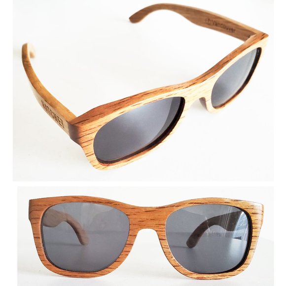 Hatchet Eyewear Wood Wayfarer style Sunglasses Hatchet | Accessories | Hatchet Eyewear Wood Wayfarer Style  main image 3